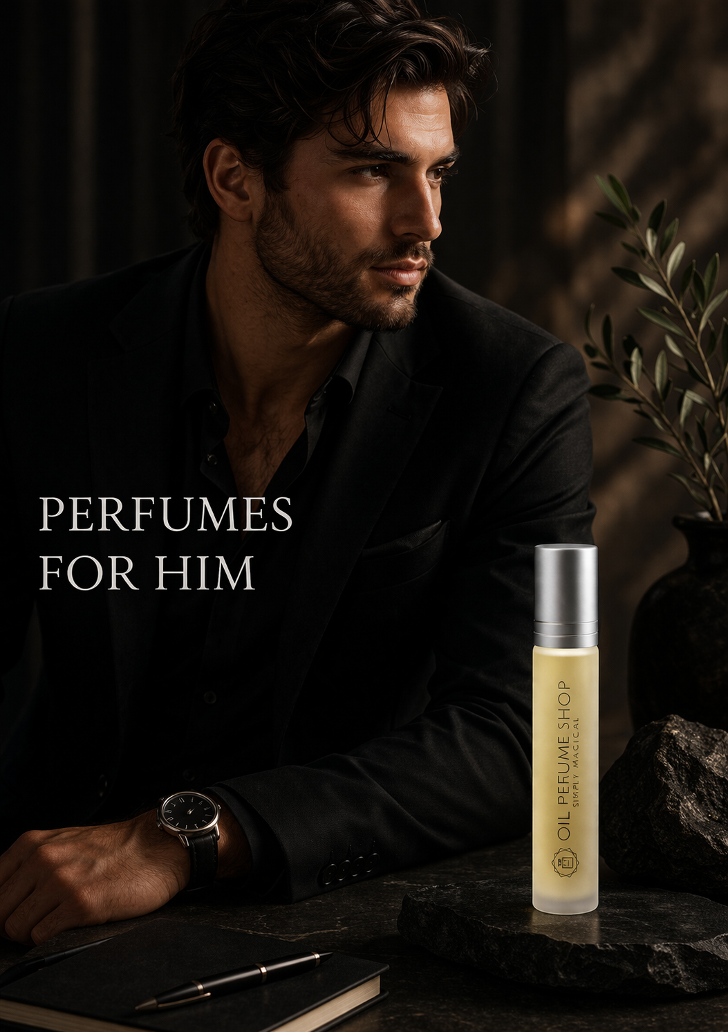 Perfume oils for men inspired by fragrances